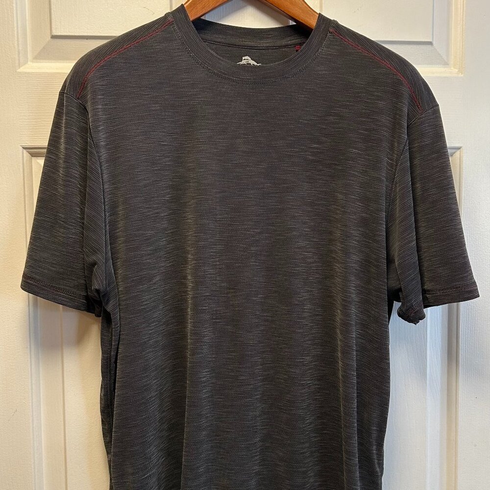 Tommy Bahama Men's Crew-Neck T-Shirt in Gray, Size L